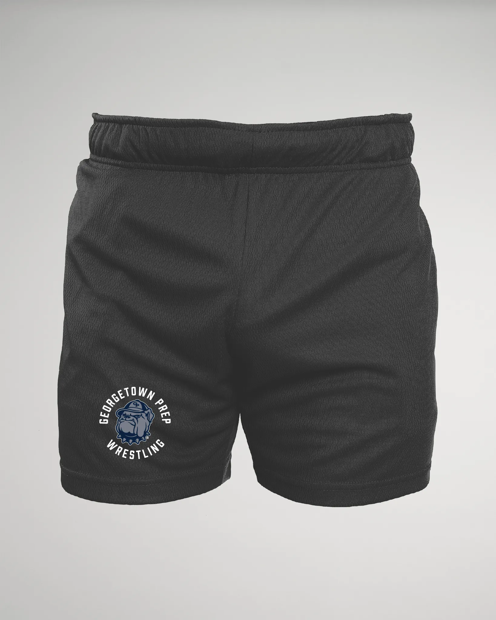 8" Mesh Shorts-Unisex--Georgetownprep-coach