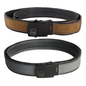 Alchemy Goods Delridge Belt made with Bicycle Inner Tubes and Recycled Polyester Webbing