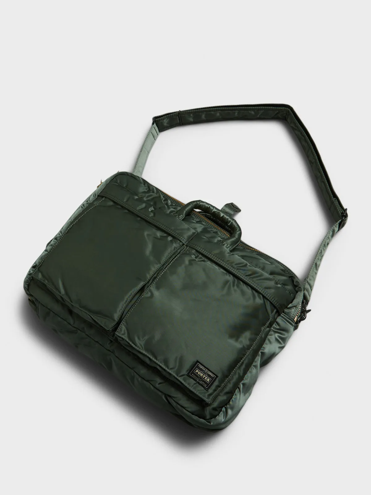 ALL NEW TANKER 3Way Briefcase in Sage Green