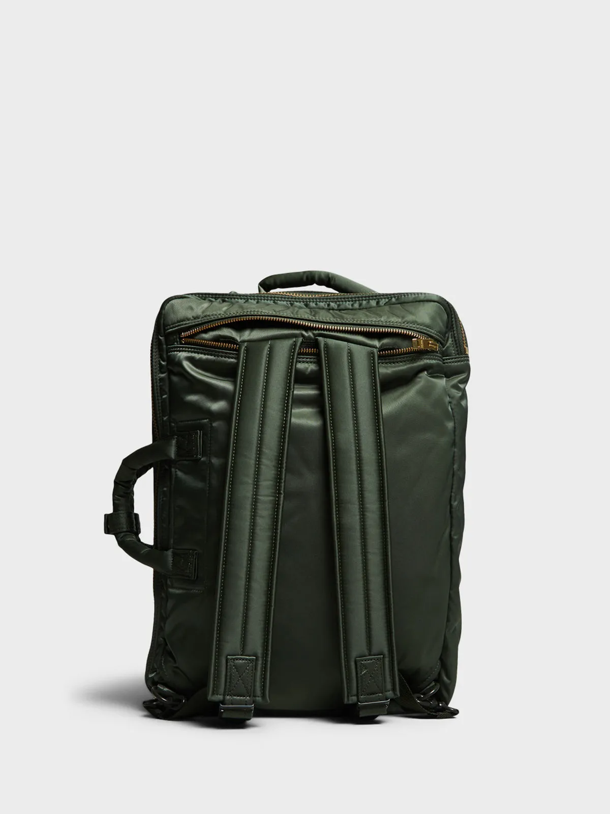 ALL NEW TANKER Double Zip 3Way Briefcase in Sage Green