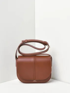 A.P.C. Women's Besace Betty Leather Crossbody Bag Cad Noisett F61179-PXAWV