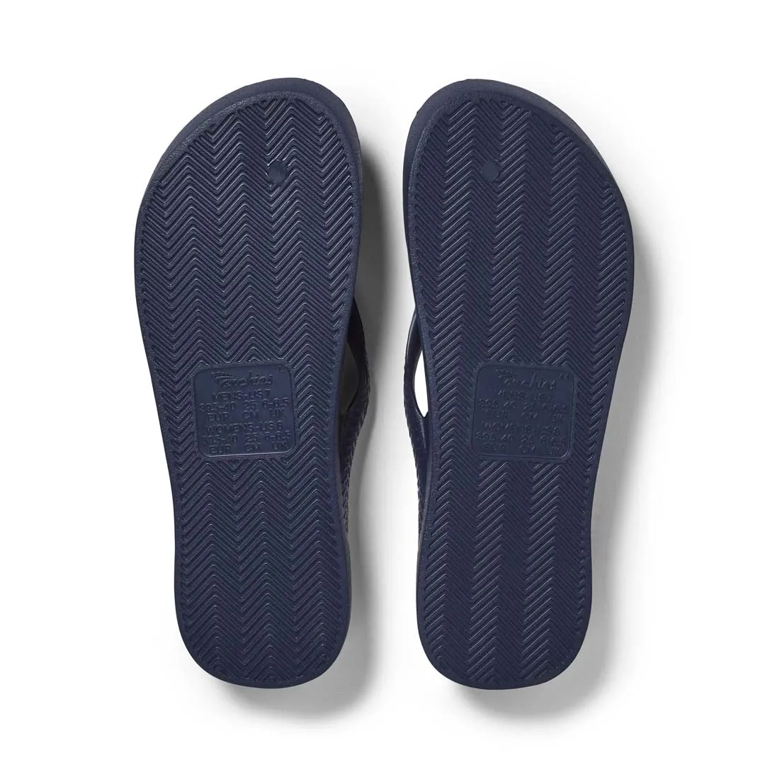 Arch Support Thongs - Classic - Navy