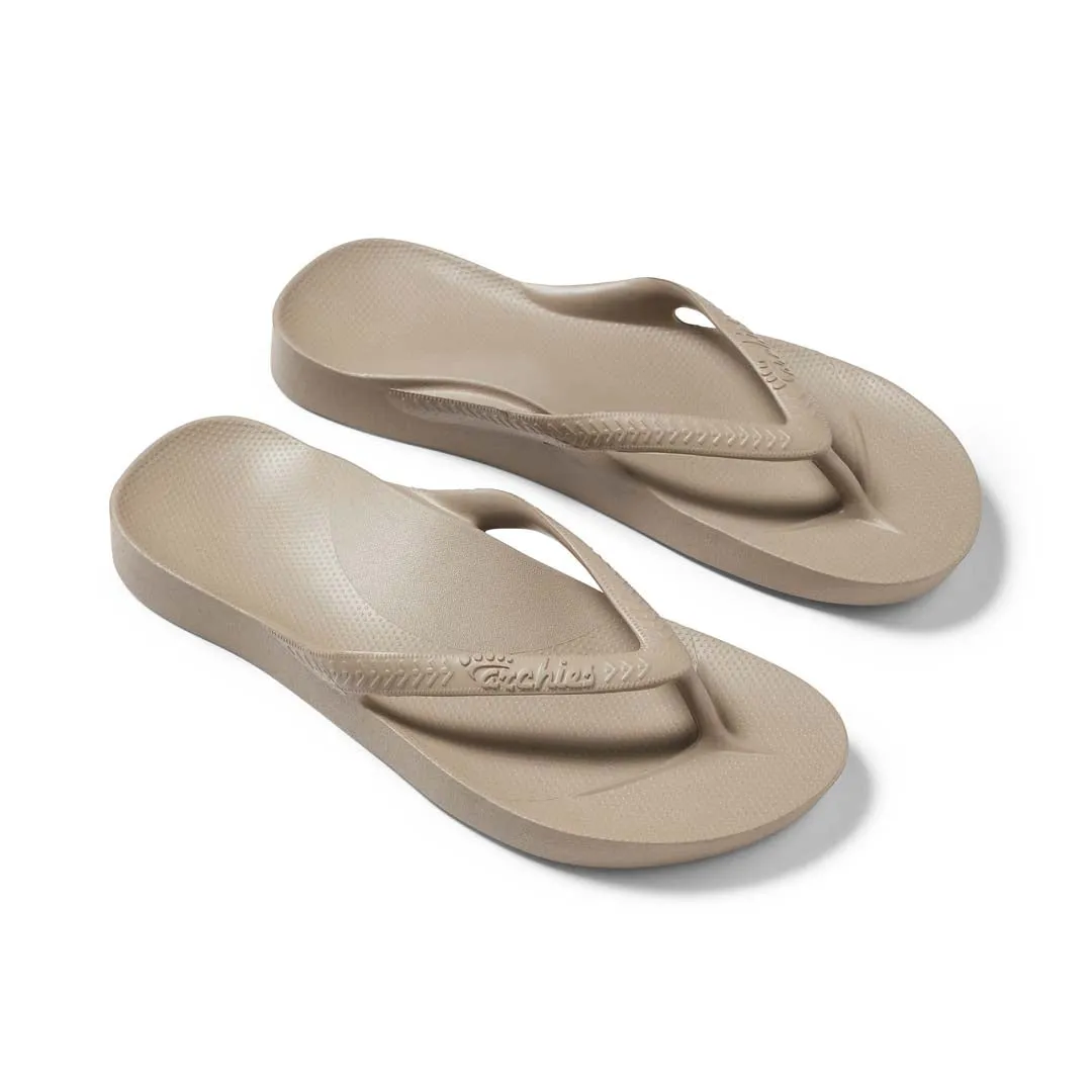 Arch Support Thongs - Classic - Taupe