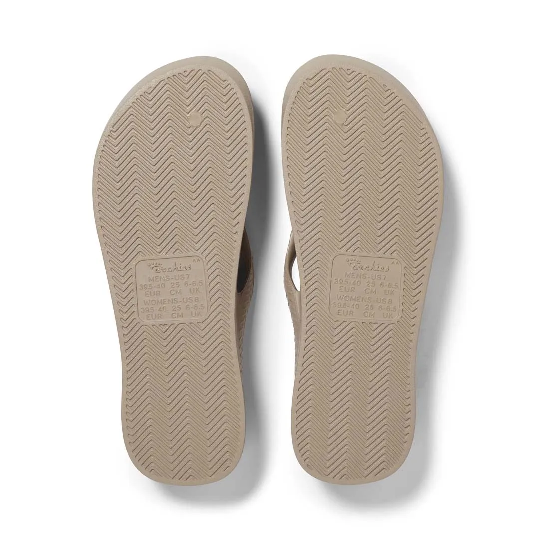 Arch Support Thongs - Classic - Taupe