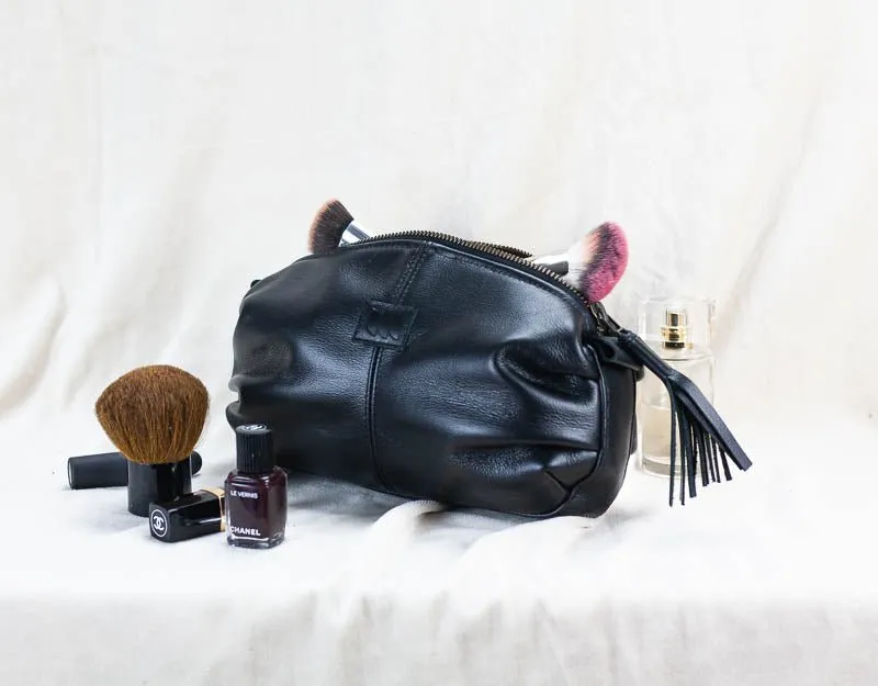 Ariadne case - Black leather