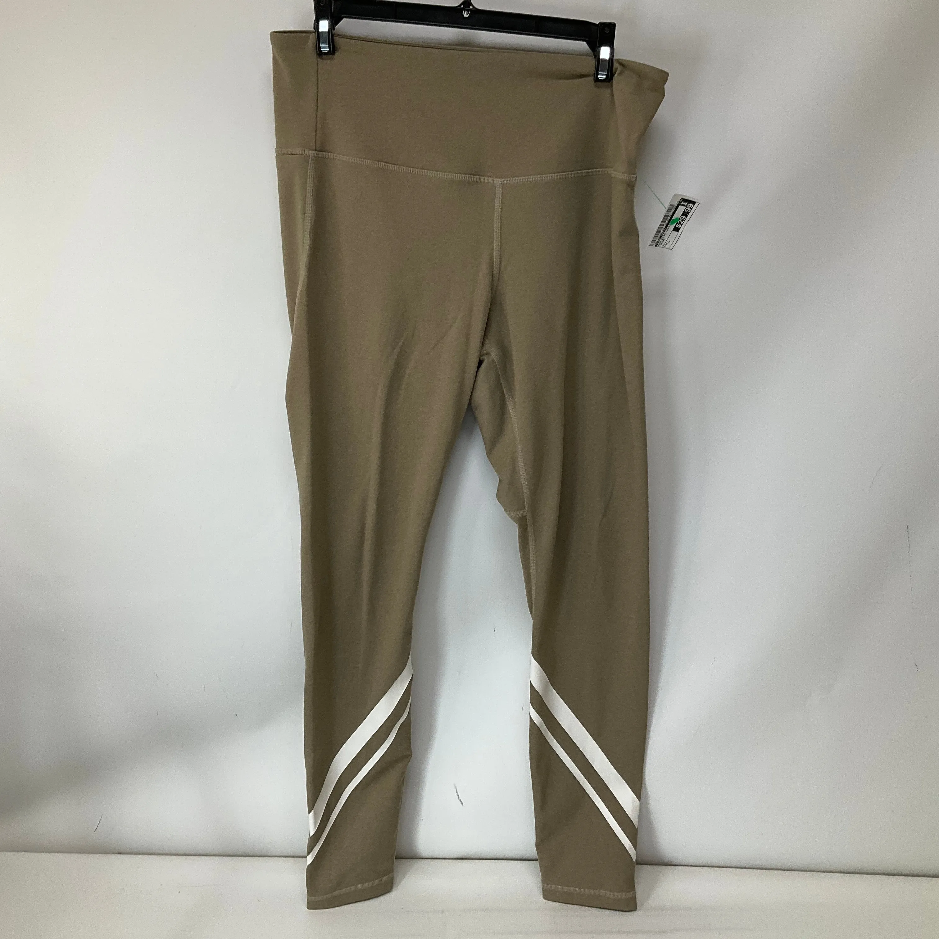 Athletic Leggings By Tory Burch In Brown, Size: L