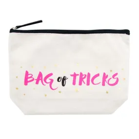 Bag of Tricks Canvas Cosmetic Bag