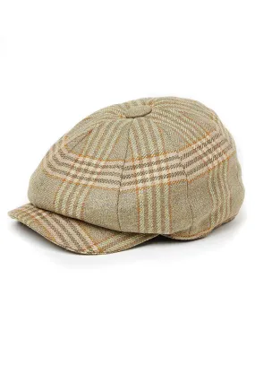 Baker Boy Tweed Cap - Leveret