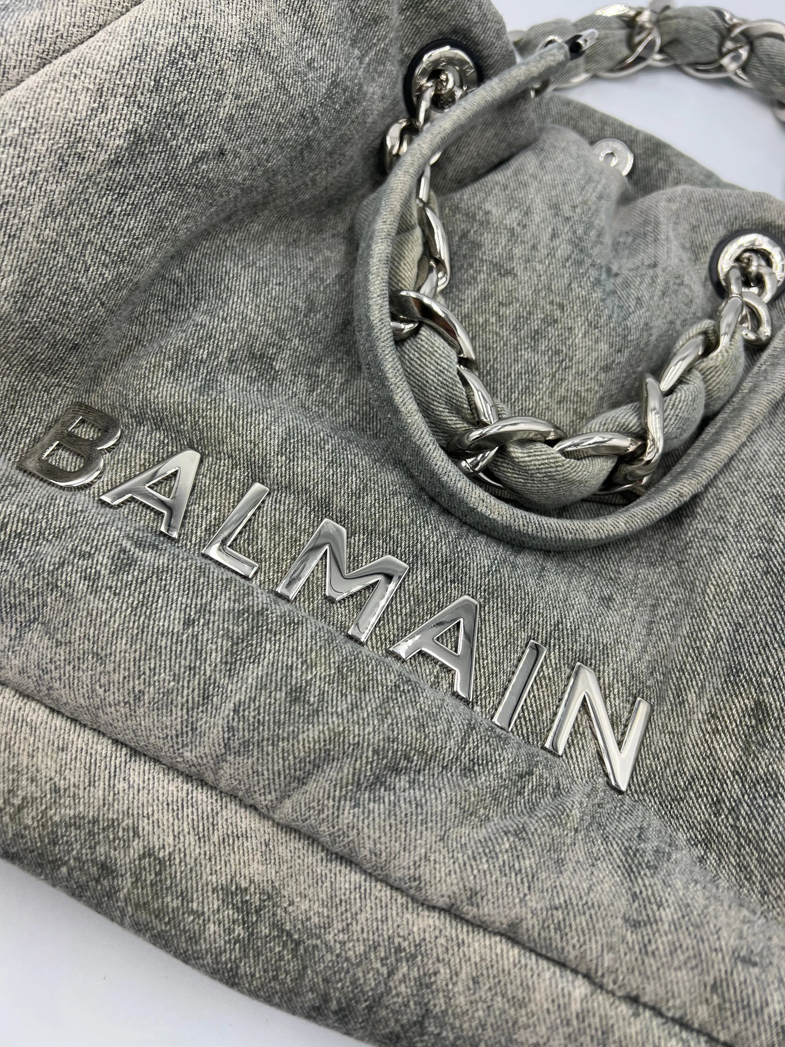 Balmain 1945 Soft Cabas Tote Bag