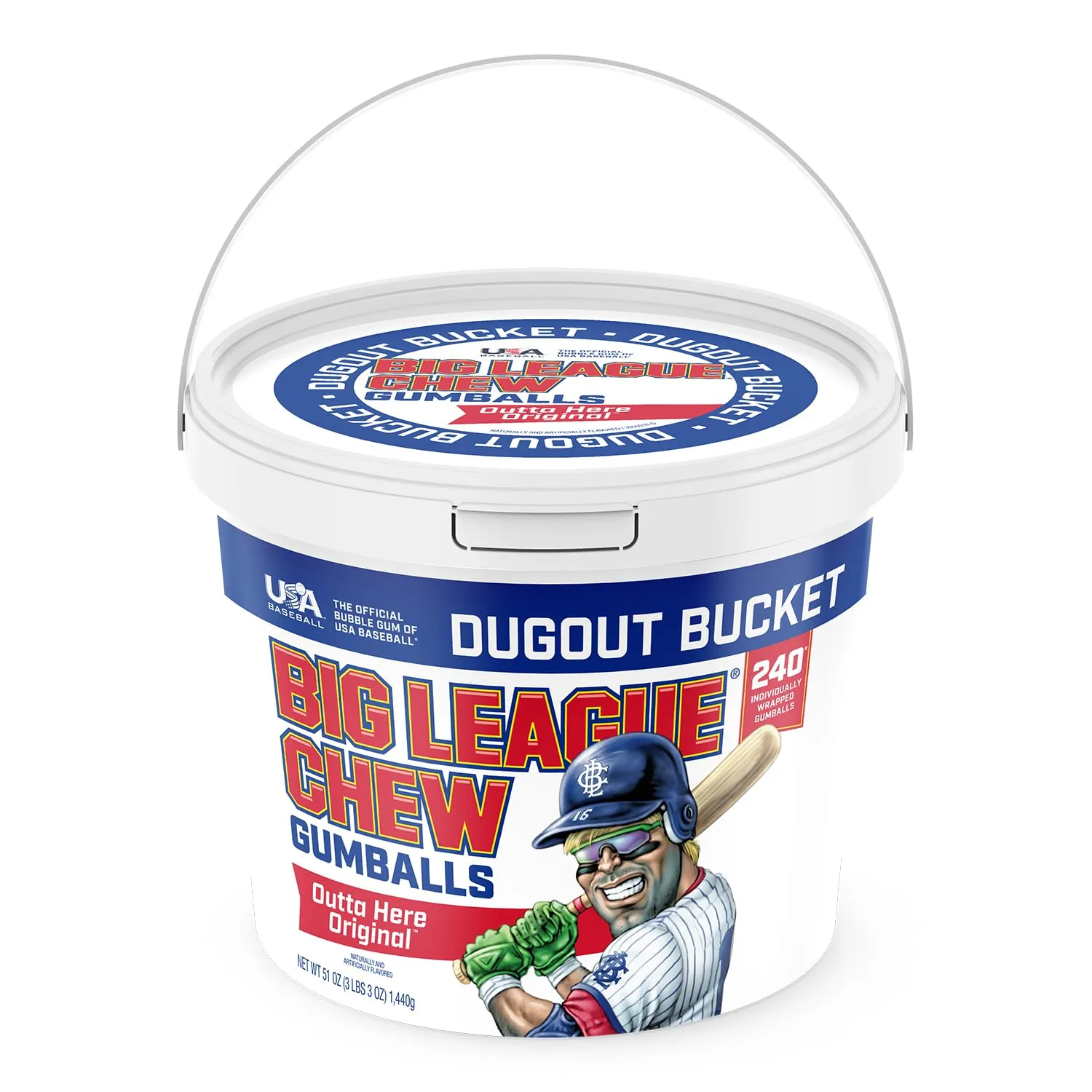 Big League Chew Dugout Bucket