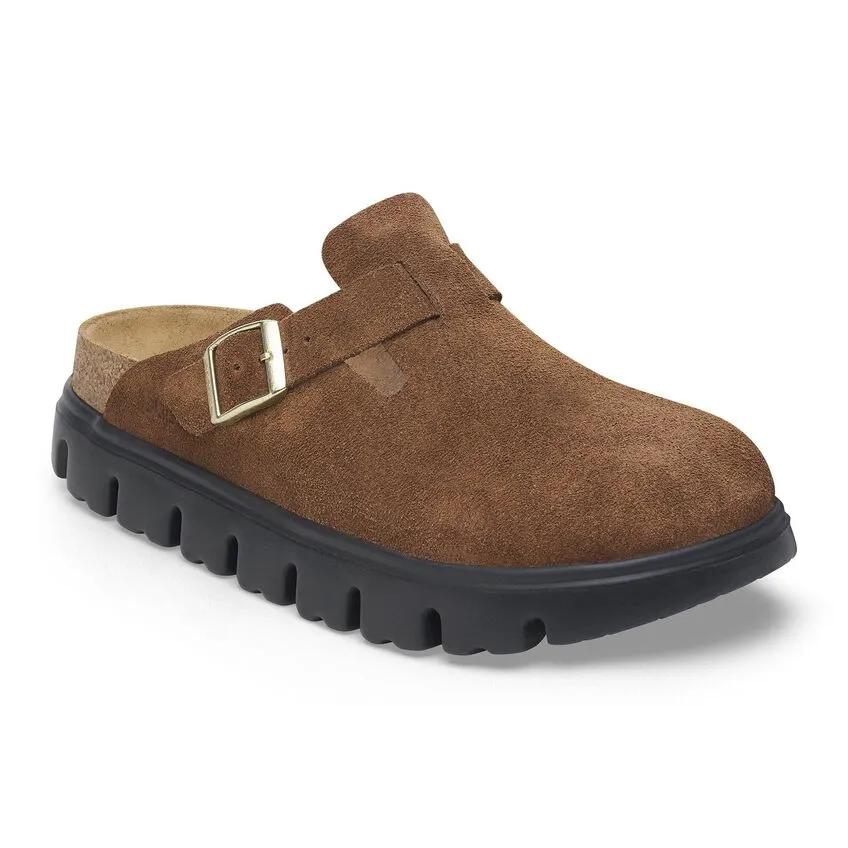 Stylish and Comfortable Birkenstock Womens Boston Chunky Suede Leather Clogs