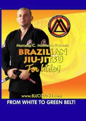 BJJ Curriculum for Kids 4 DVD Set with Marcello Monteiro