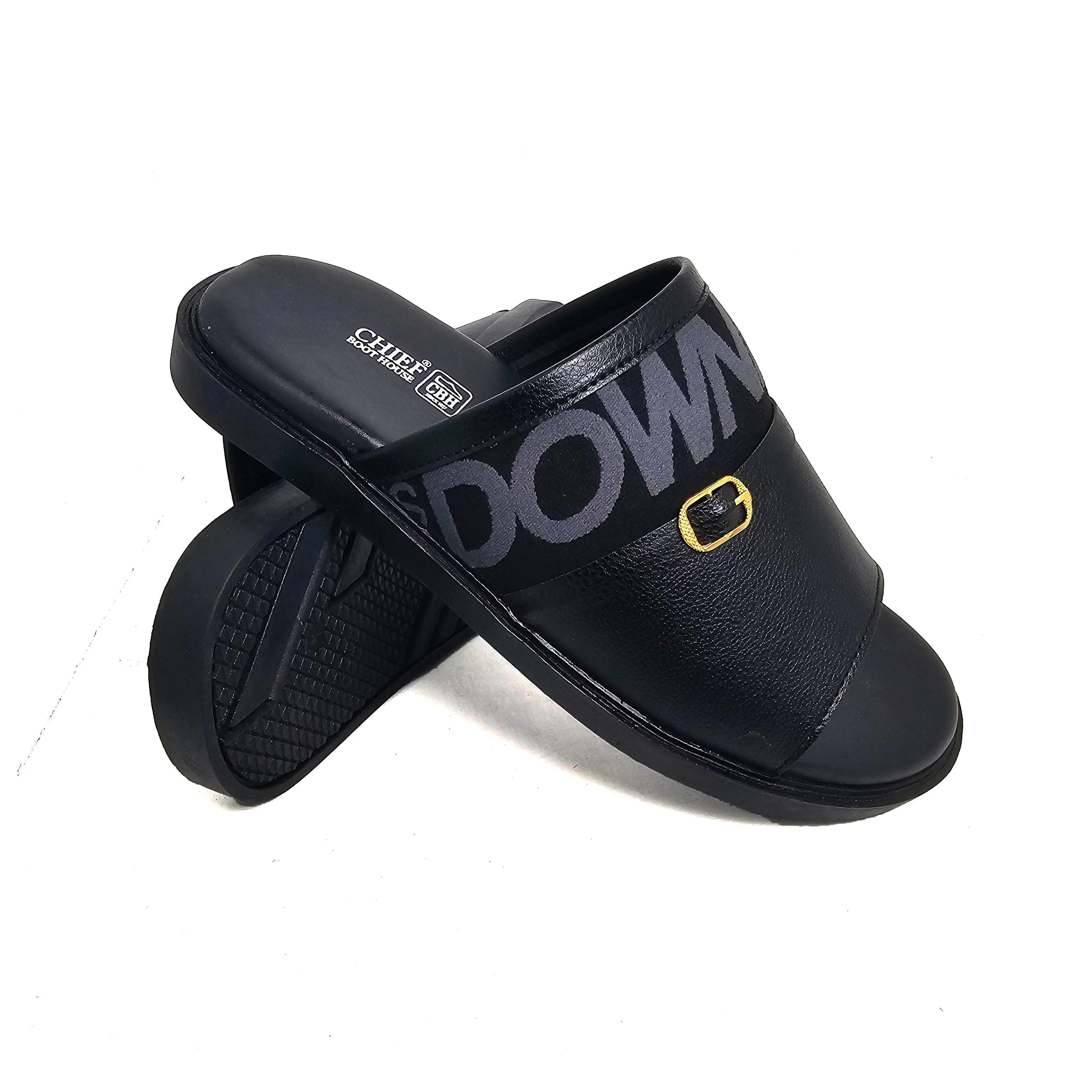 Black Casual Slipper