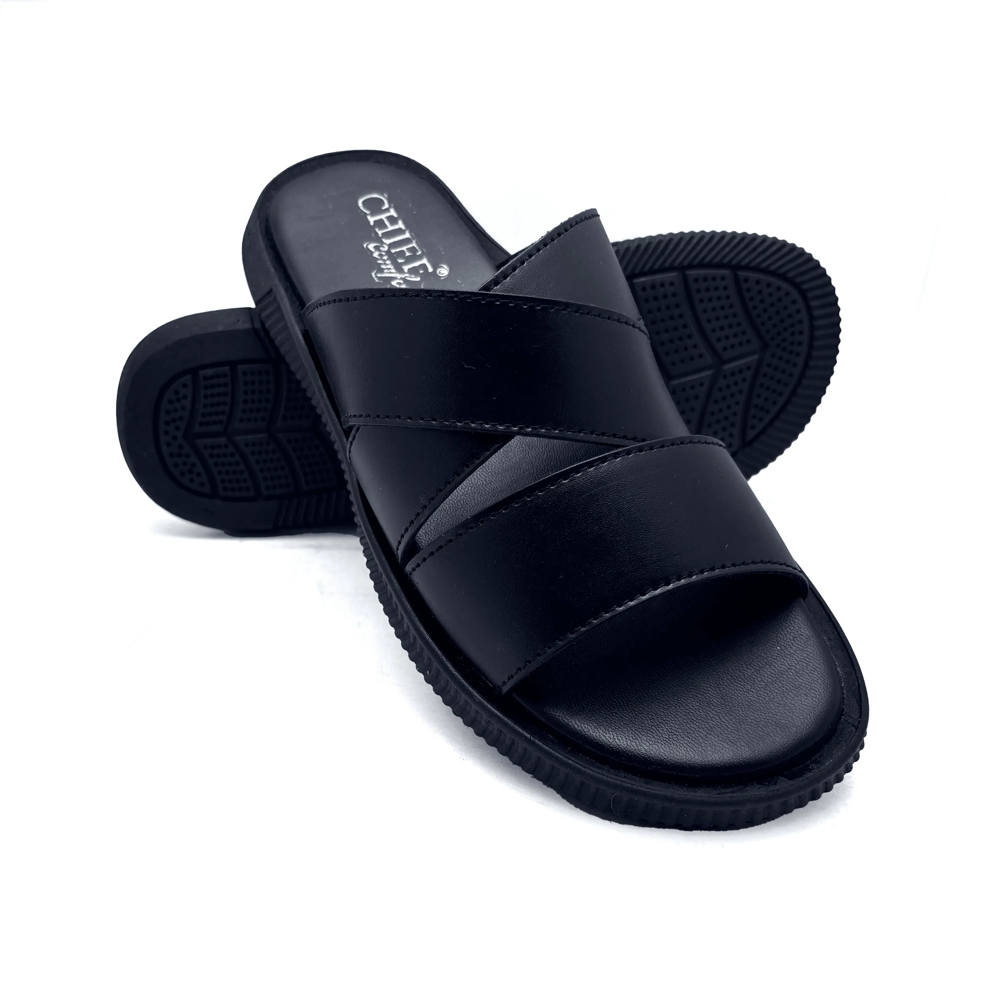 Black Casual Slipper