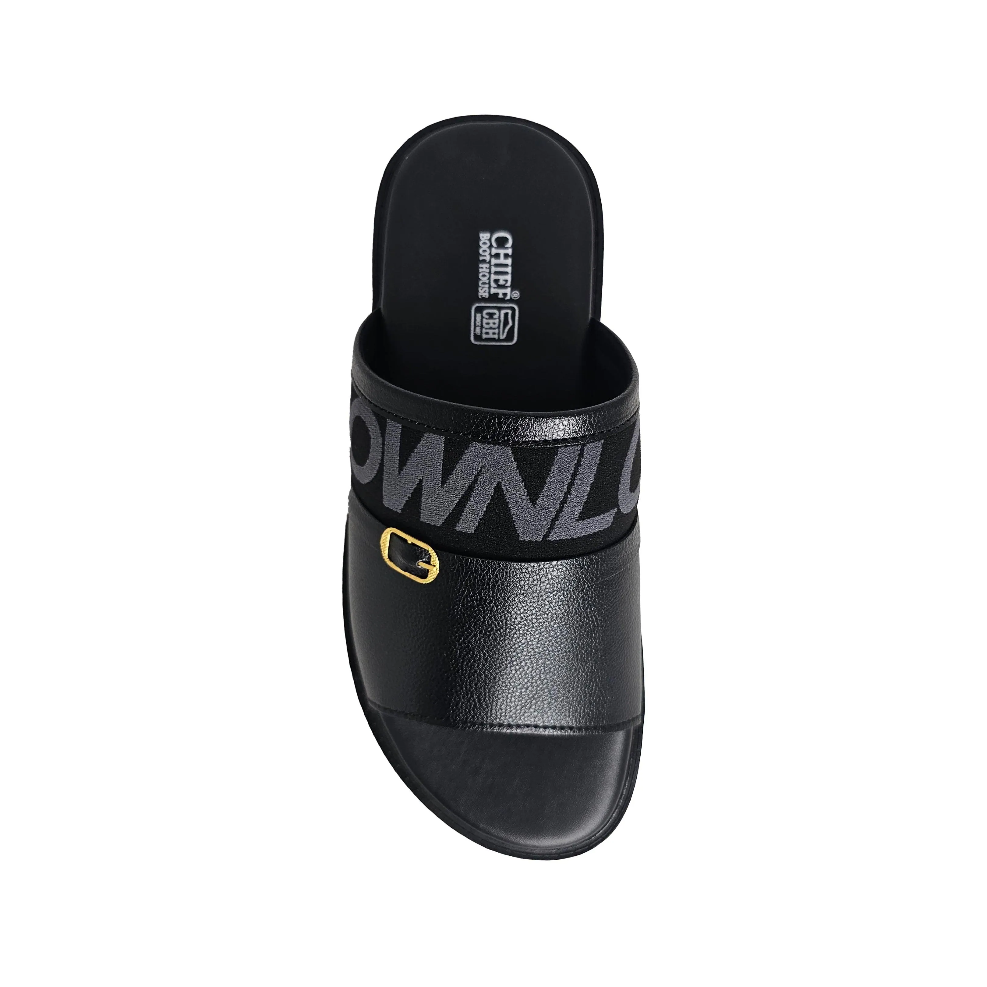 Black Casual Slipper