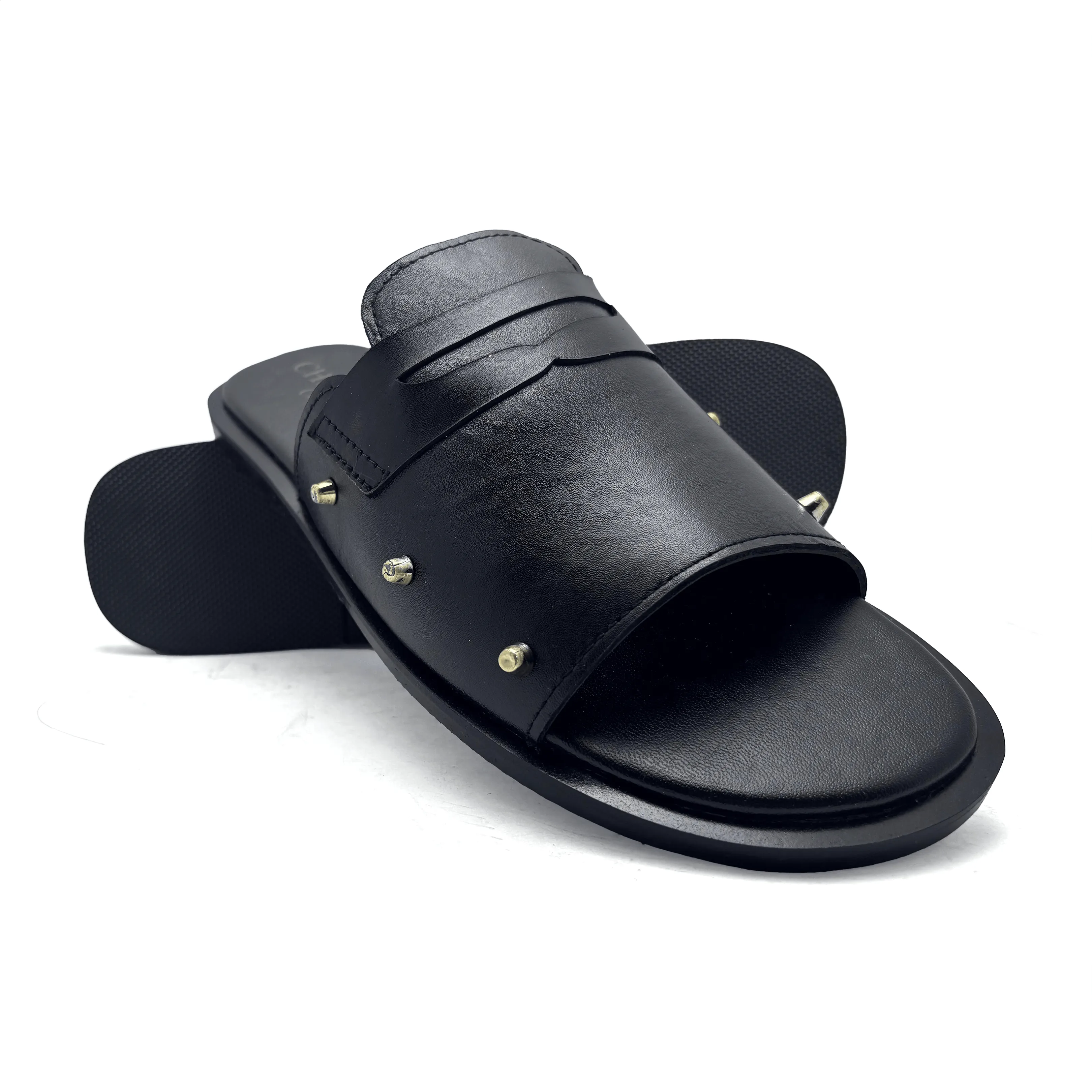 Black Casual Slipper