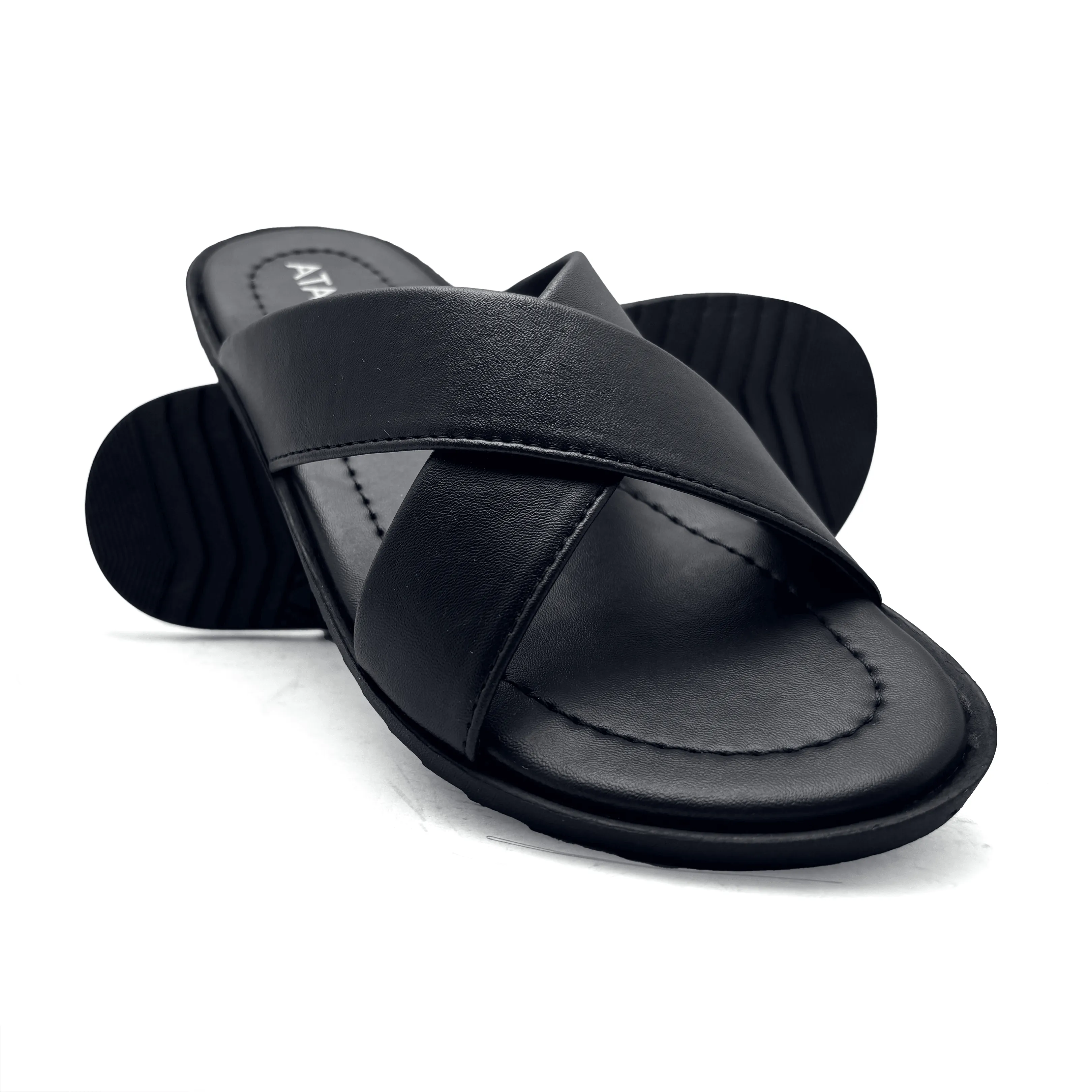 Black Casual Slipper