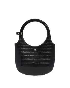 Black Holy Croco Bag