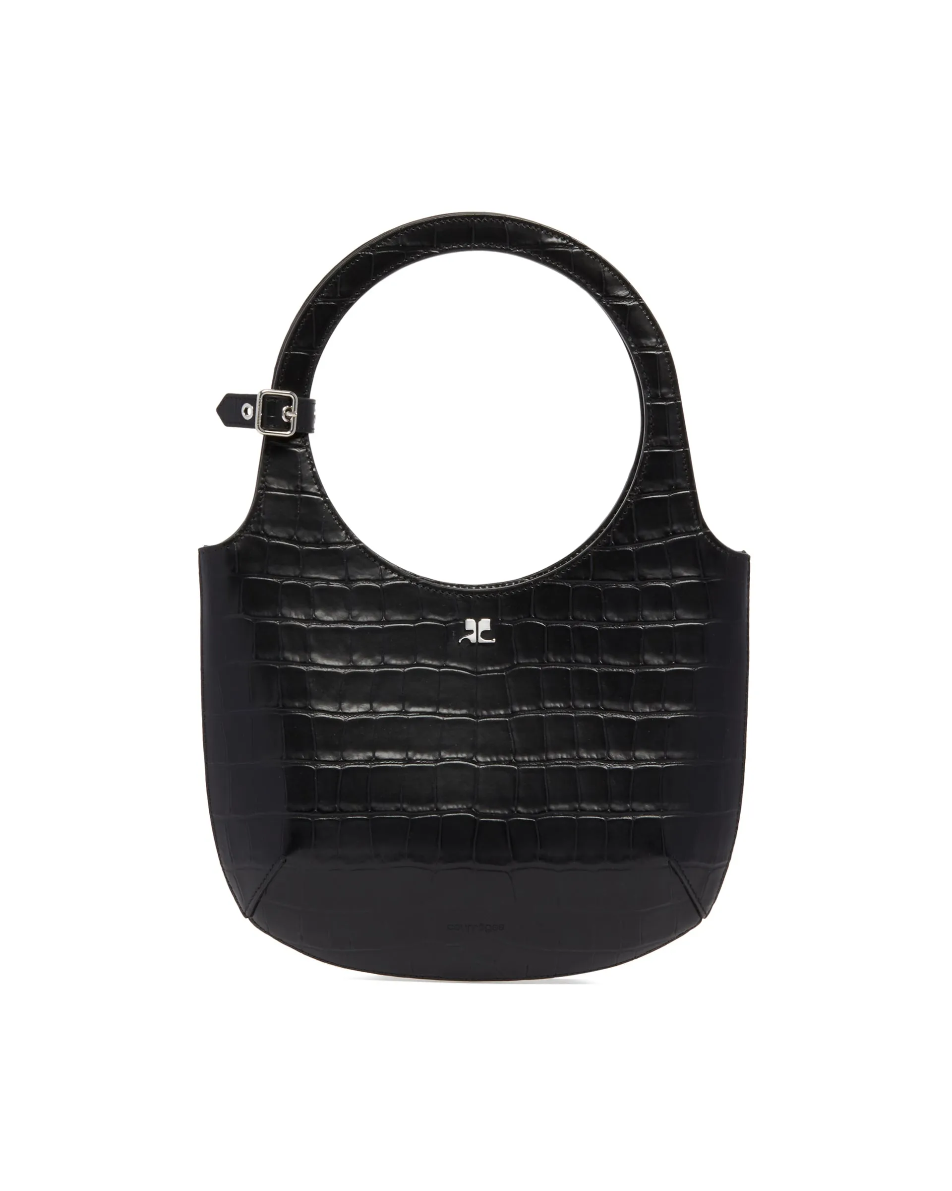 Black Holy Croco Bag