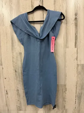 Blue Dress Casual Short Fashion Nova, Size S