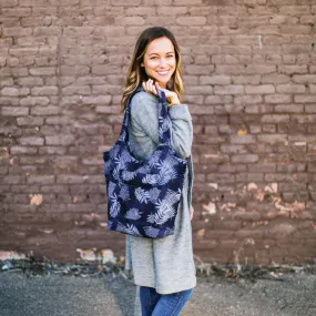 Blue Fern Tote Bag