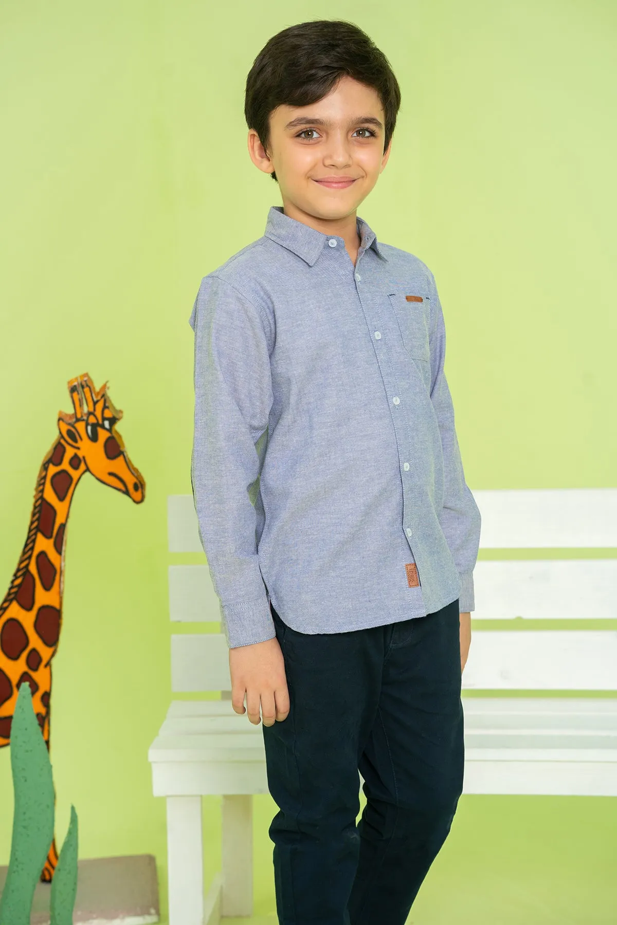 Boys NOUR Cotton Casual Shirt