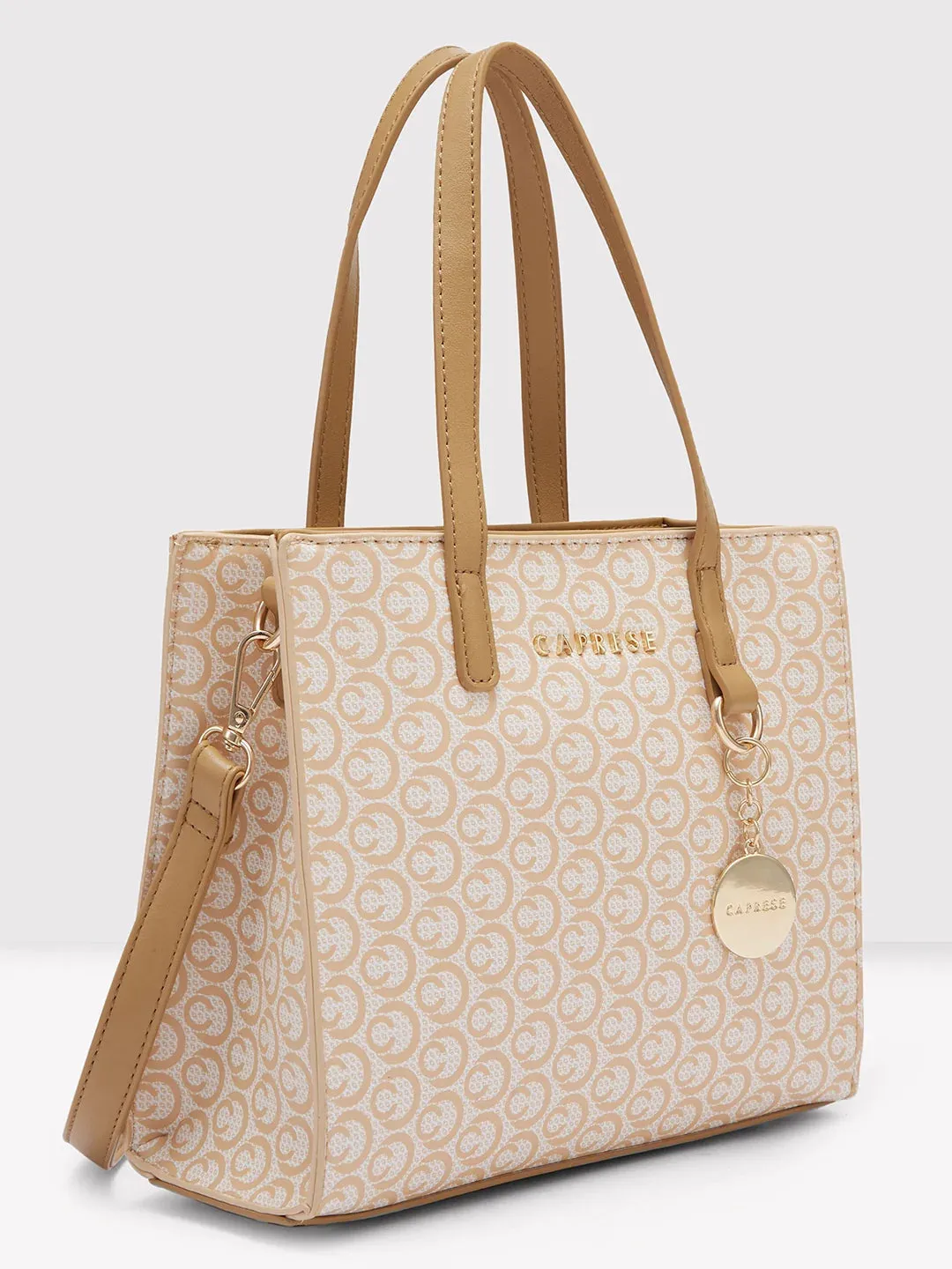 Caprese Callie Satchel Medium Beige