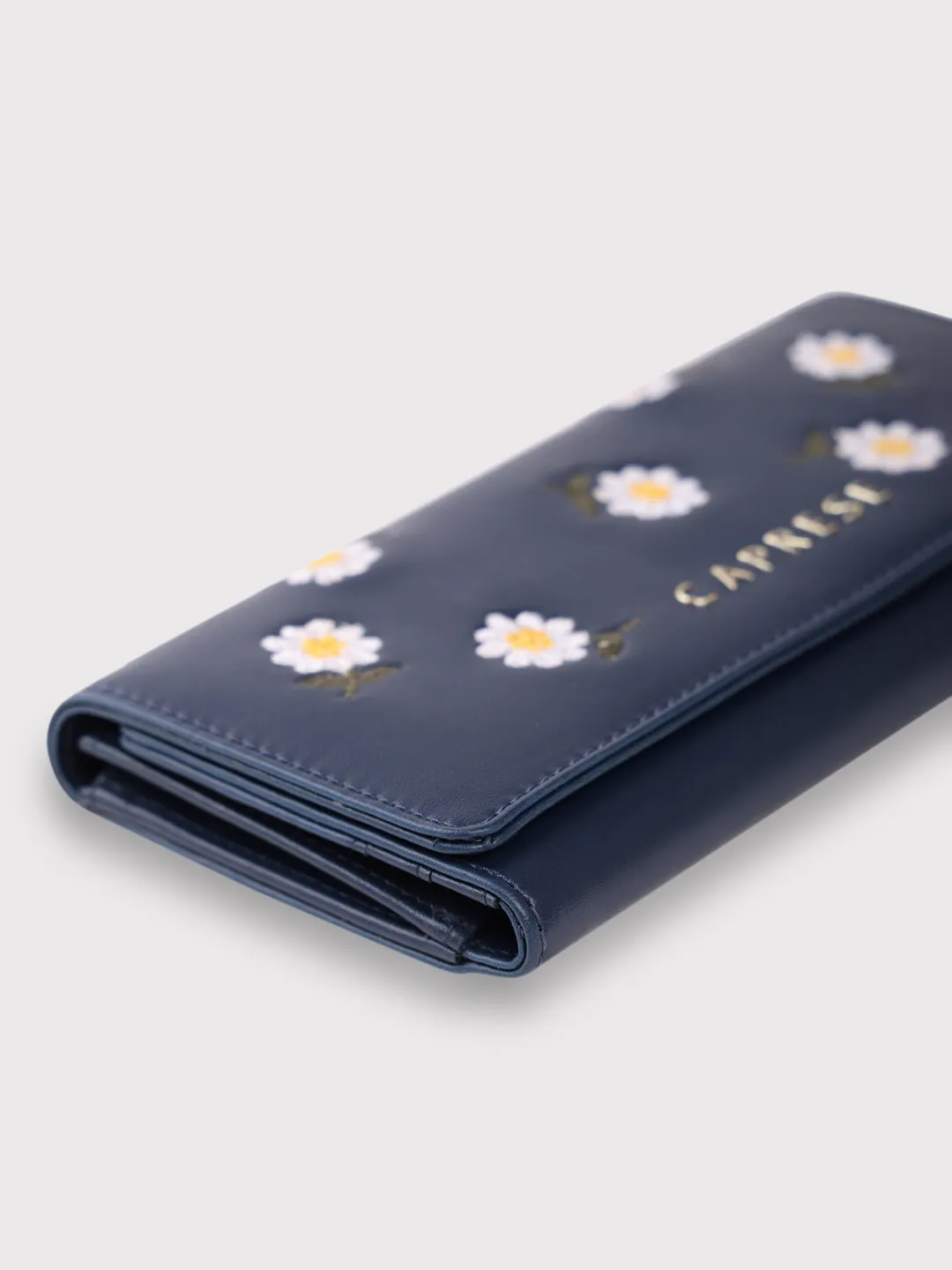 Caprese Kyle Falpover Wallet Medium Navy