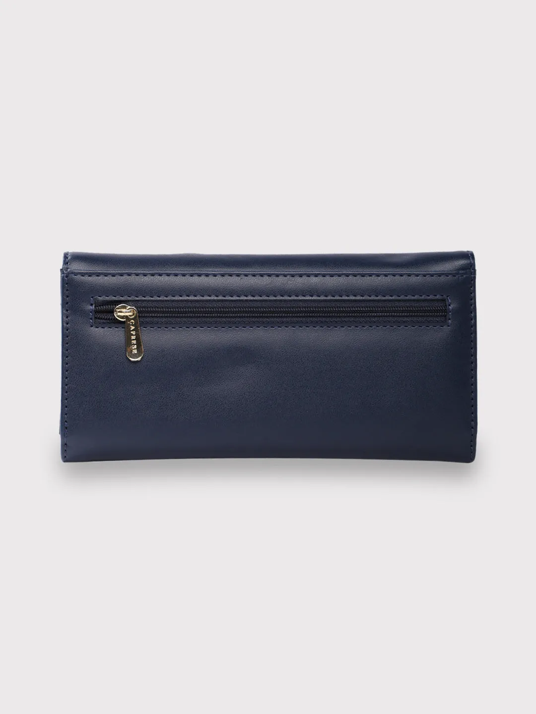 Caprese Kyle Falpover Wallet Medium Navy