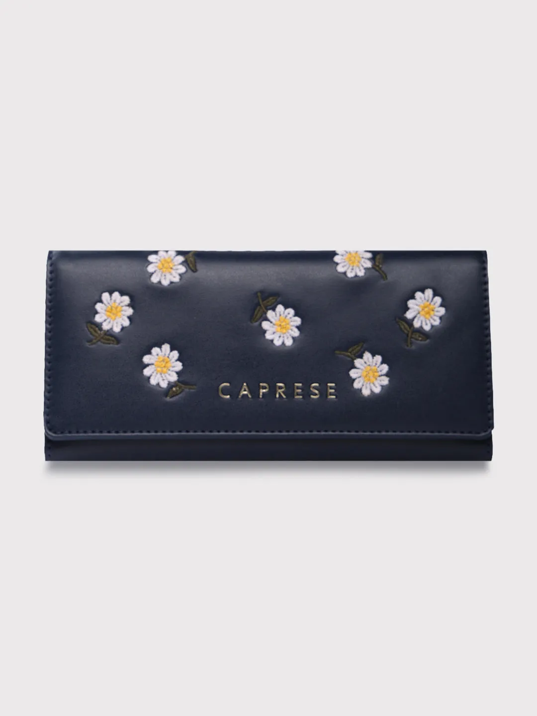 Caprese Kyle Falpover Wallet Medium Navy