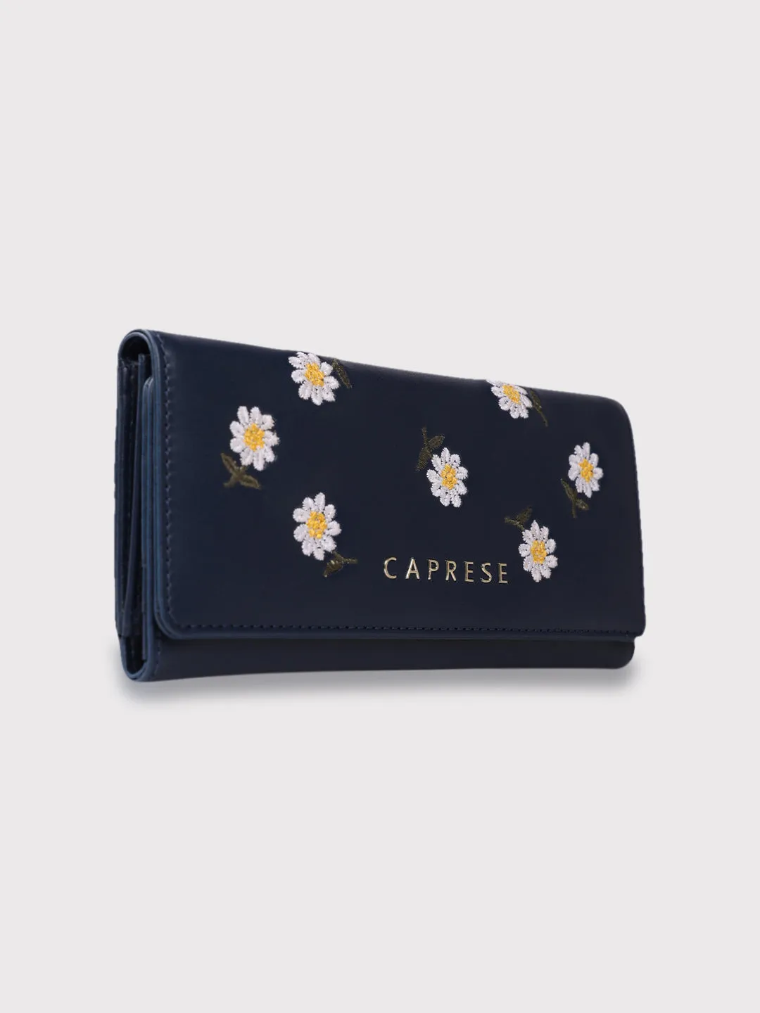 Caprese Kyle Falpover Wallet Medium Navy