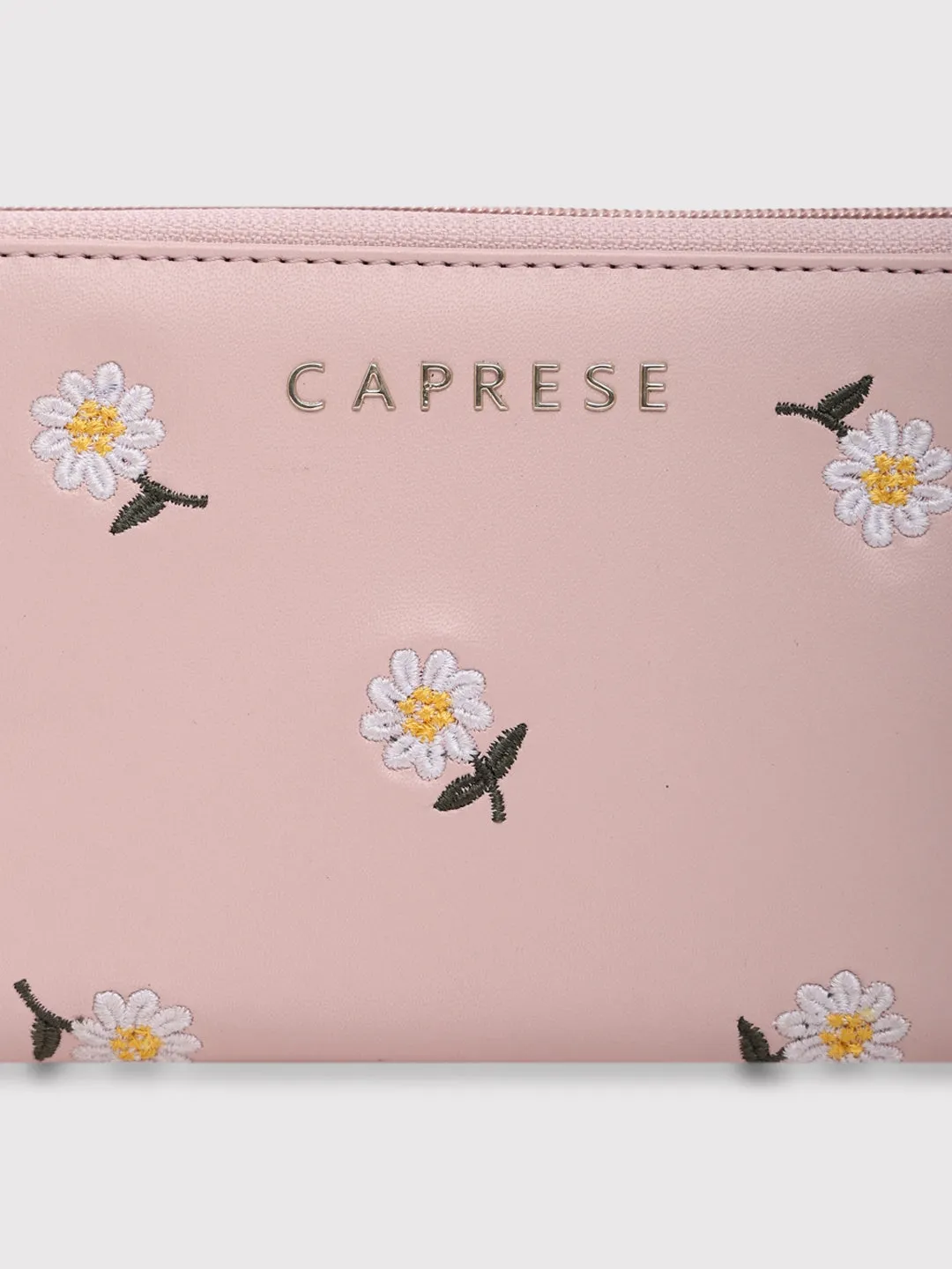 Caprese Kyle Zip Around Wallet Large Soft Pink