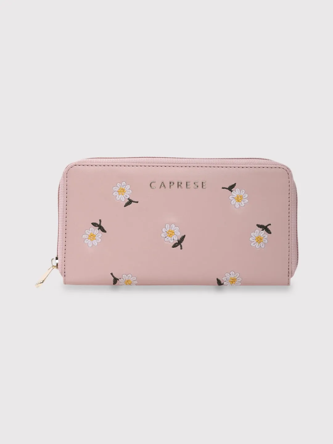 Caprese Kyle Zip Around Wallet Large Soft Pink