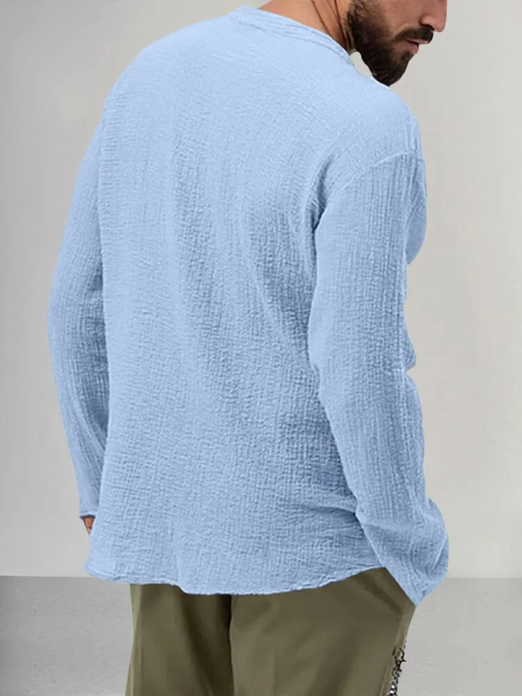 Casual Soft Textured Shirt