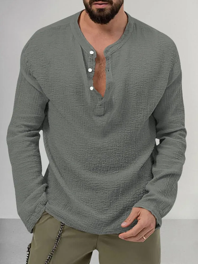 Casual Soft Textured Shirt