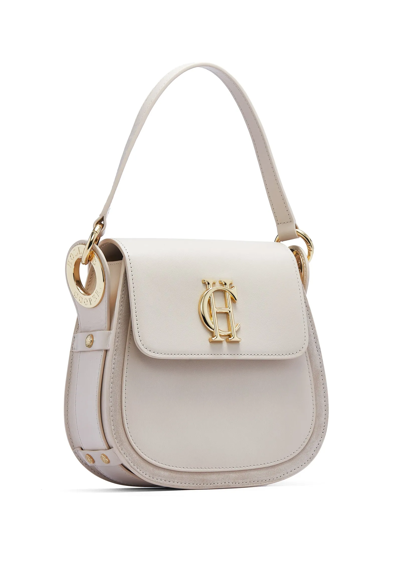 Chelsea Saddle Bag (Cream)