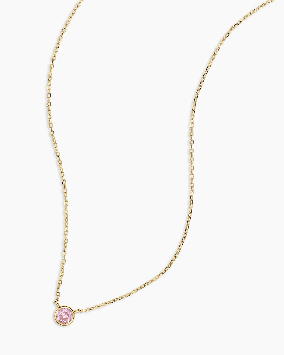 Classic Pink Sapphire Necklace