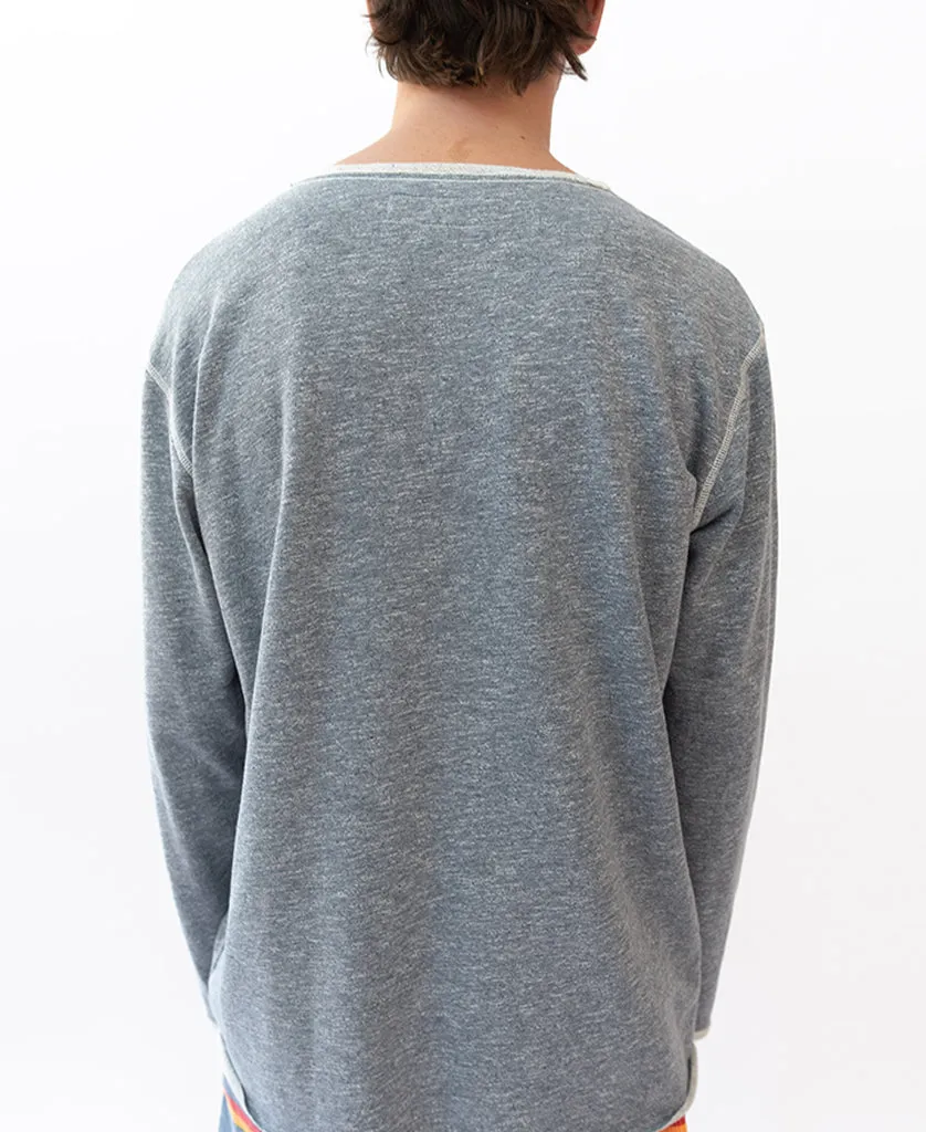 Classic Rag Top | Navy Marle