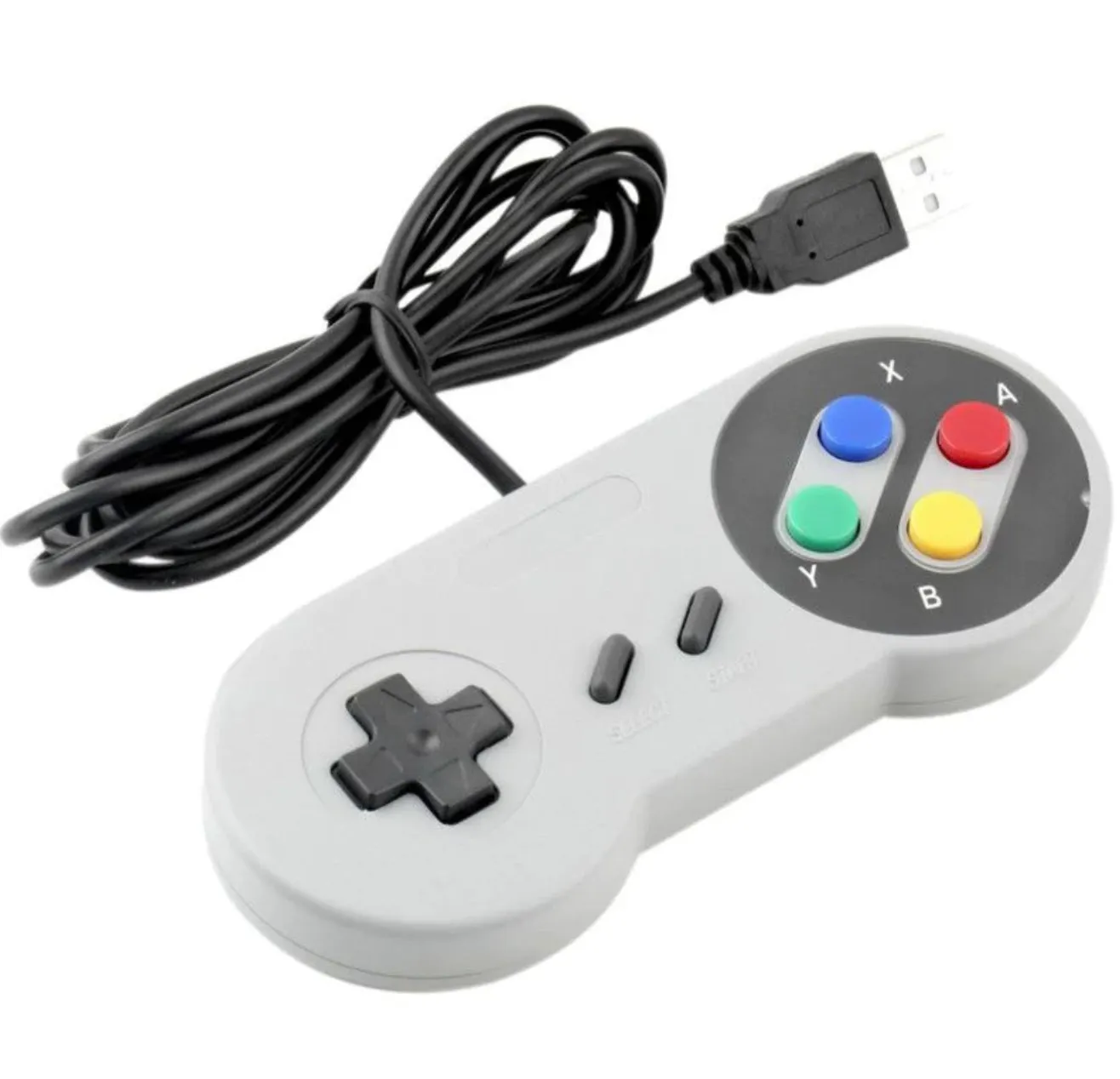 Classic Retro Super Nintendo USB Gamepad