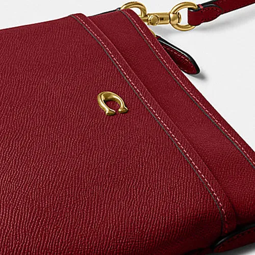 Coach Kitt Messenger Crossbody Cherry Brass