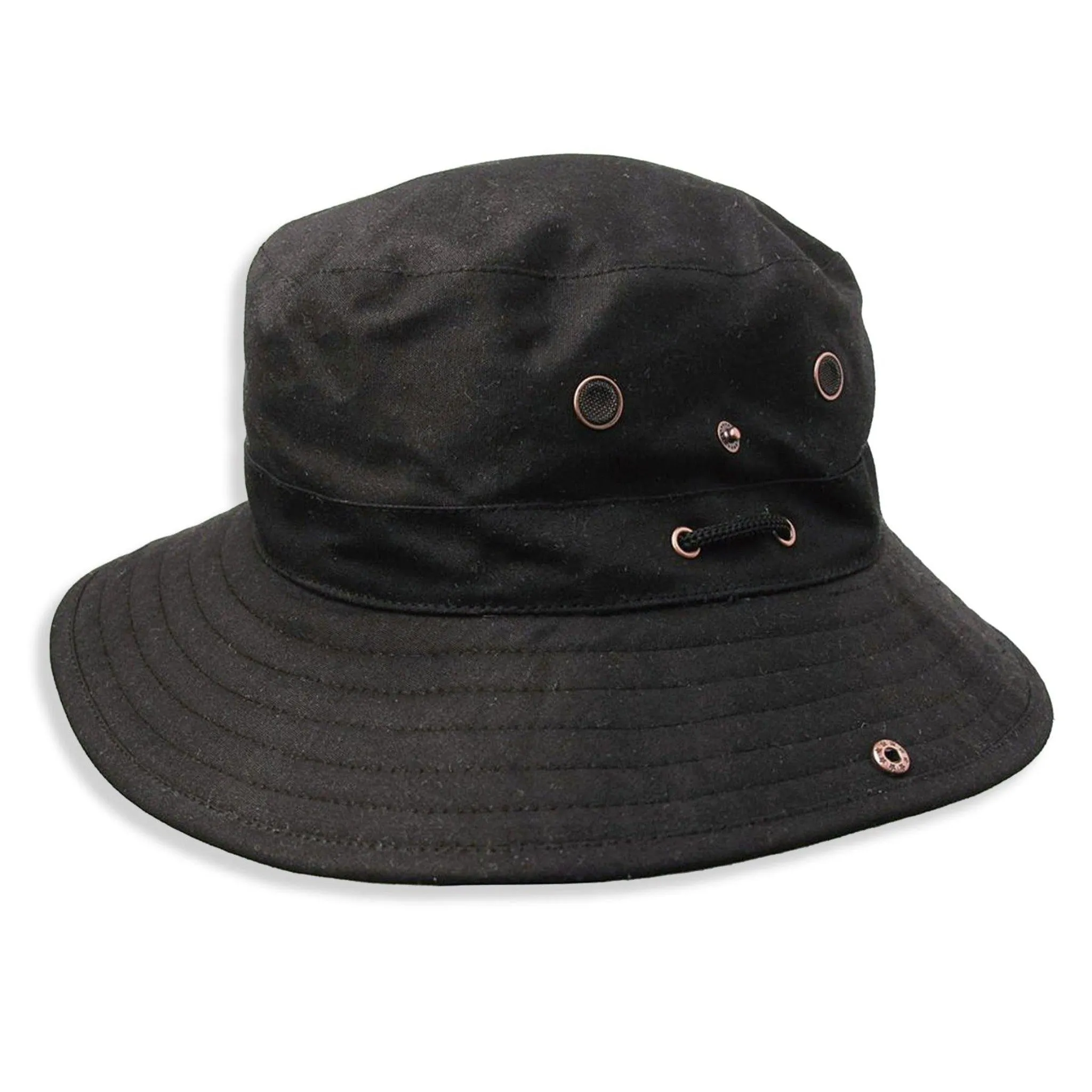 Dalston Oilskin Bucket Hat