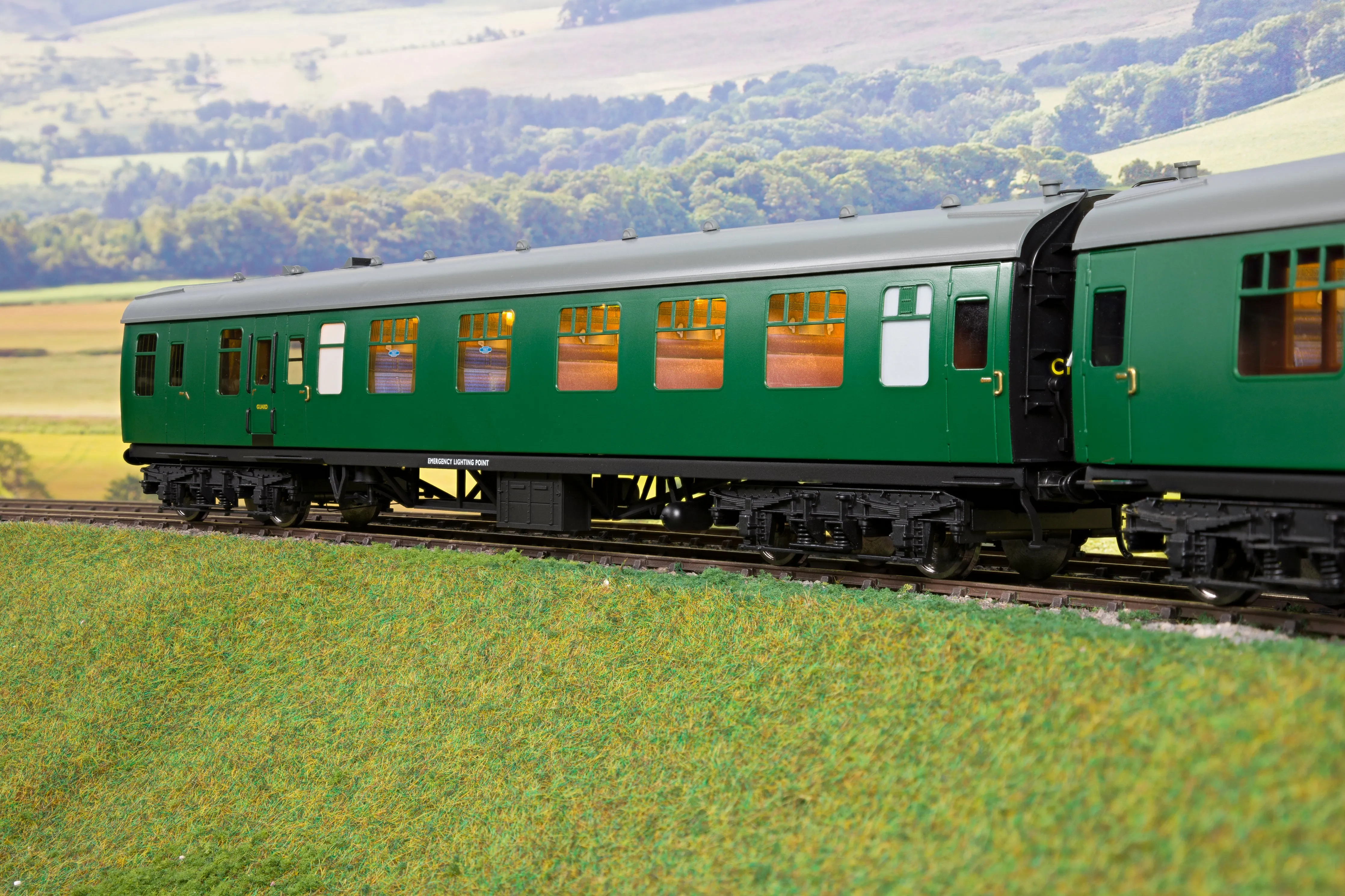 Darstaed D21-3-04 Finescale O Gauge BR Mk1 BCK (Brake Composite Corridor), SR Green