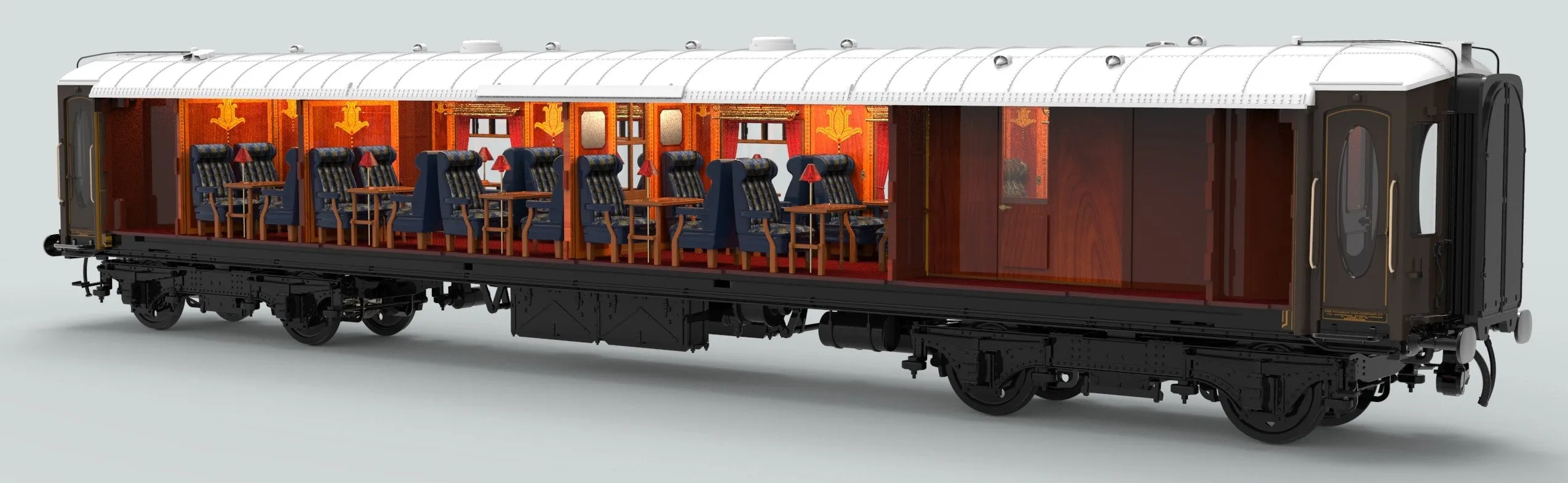 Darstaed D25-02E Finescale O Gauge All Steel Type K Pullman Kitchen 3rd Coach '81' (Pre-order)