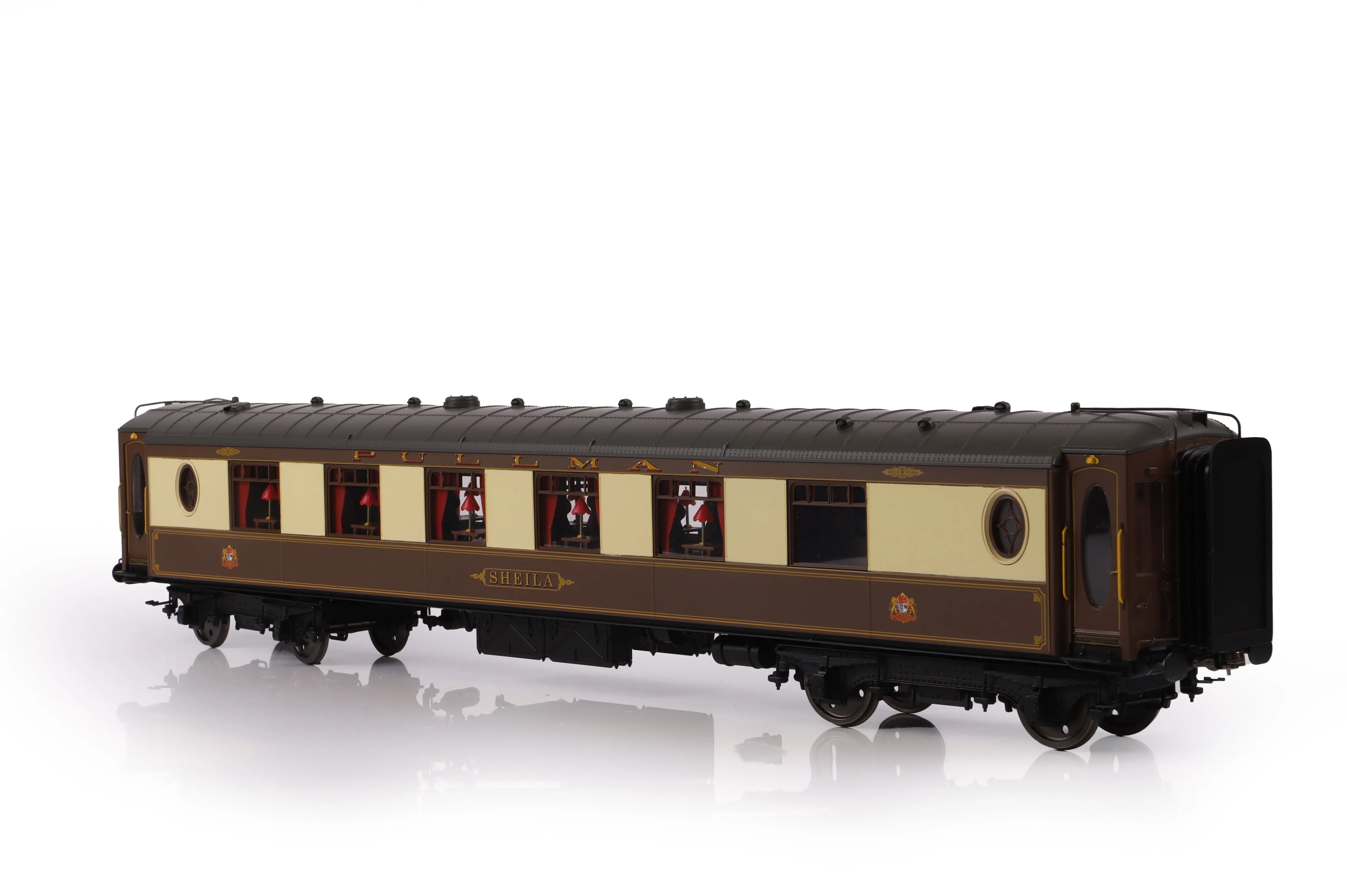 Darstaed D25-03A Finescale O Gauge All Steel Type K Pullman Parlour 1st Coach 'Agatha' (Pre-order)