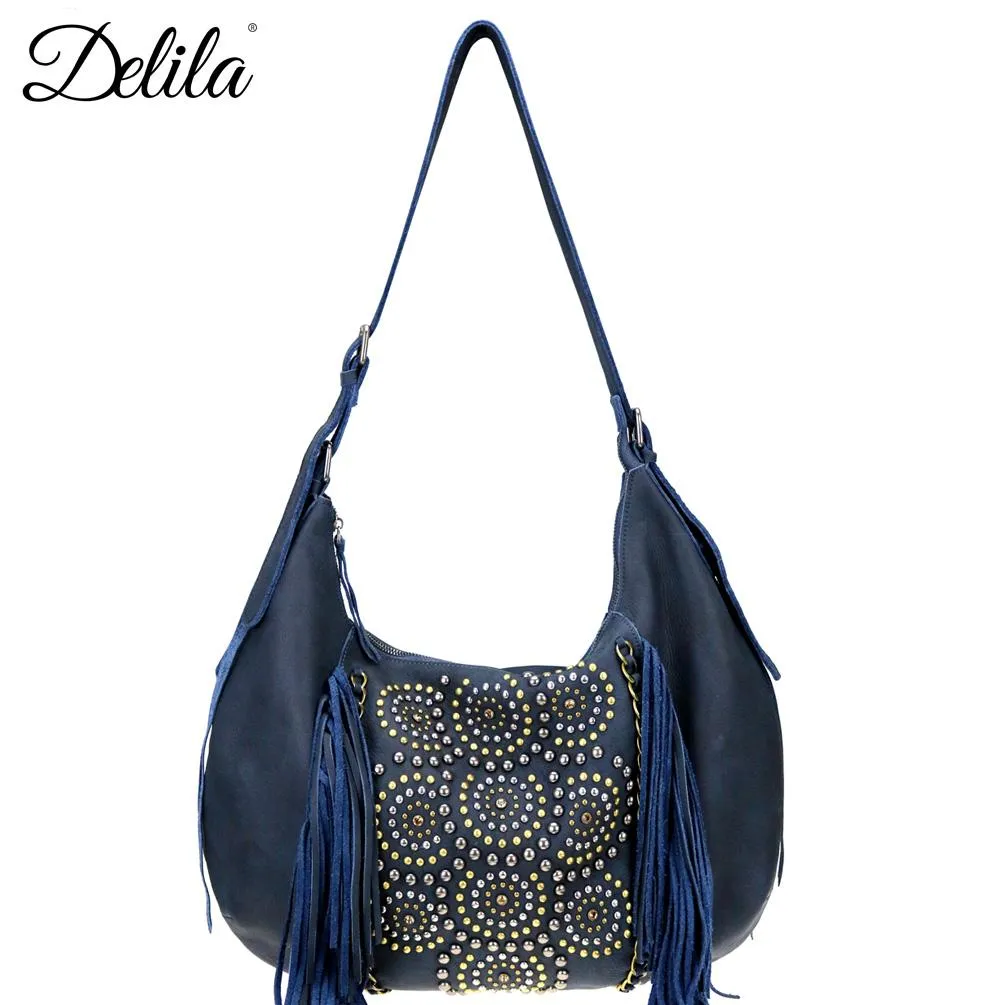 Delila 100% Genuine Leather Collection Hobo