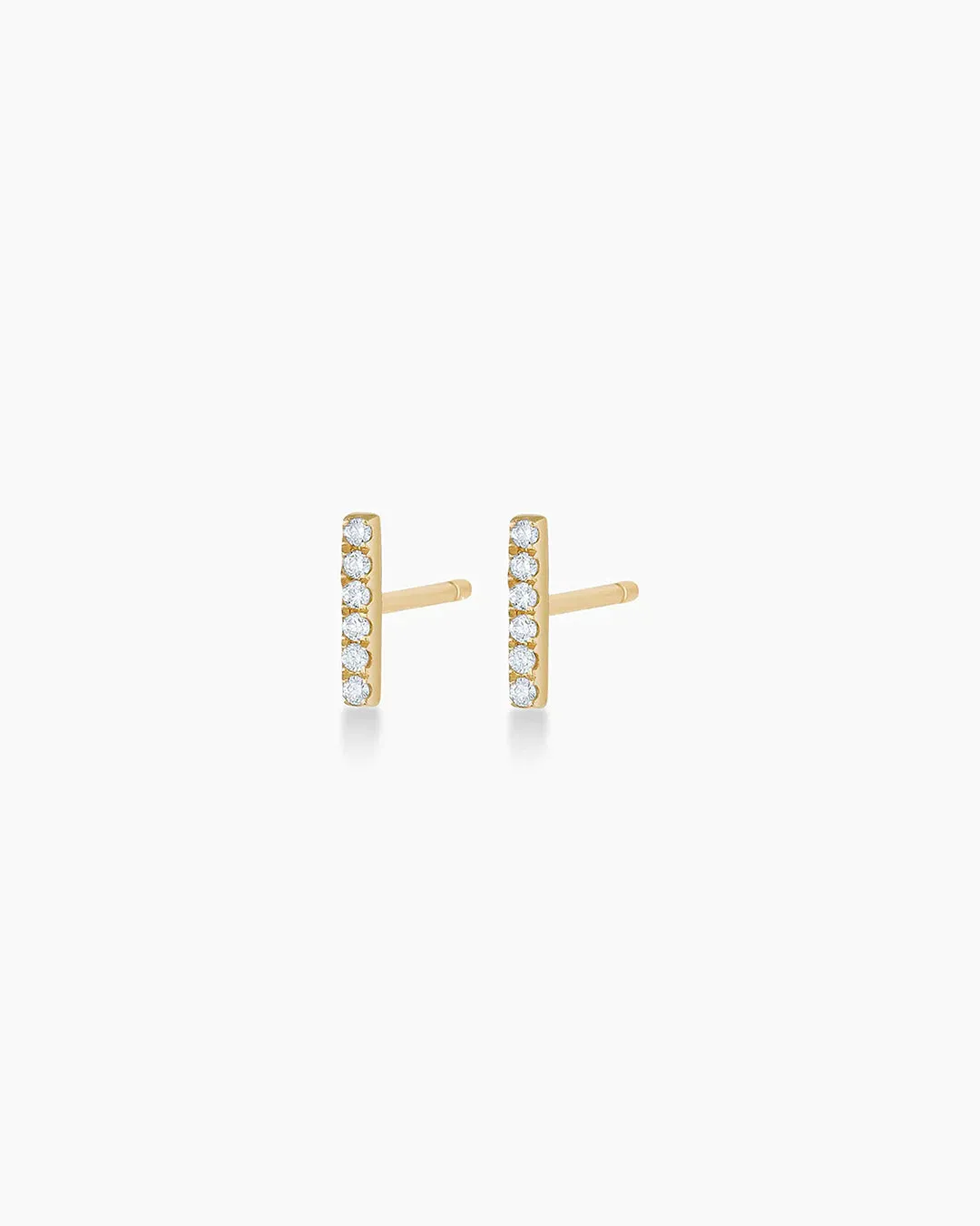 Diamond Bar Studs