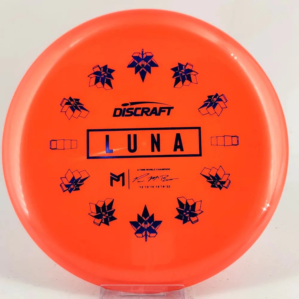 Discraft SE Paul McBeth Big Z Luna (Worlds 2024 Exclusive) (Drop 2)