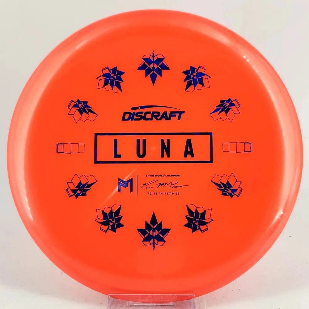 Discraft SE Paul McBeth Big Z Luna (Worlds 2024 Exclusive) (Drop 2)