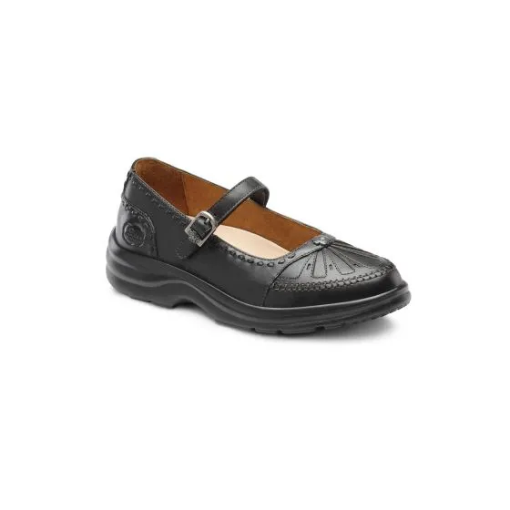 Dr. Comfort Women's Causal Diabetic Shoes - Paradise - Black