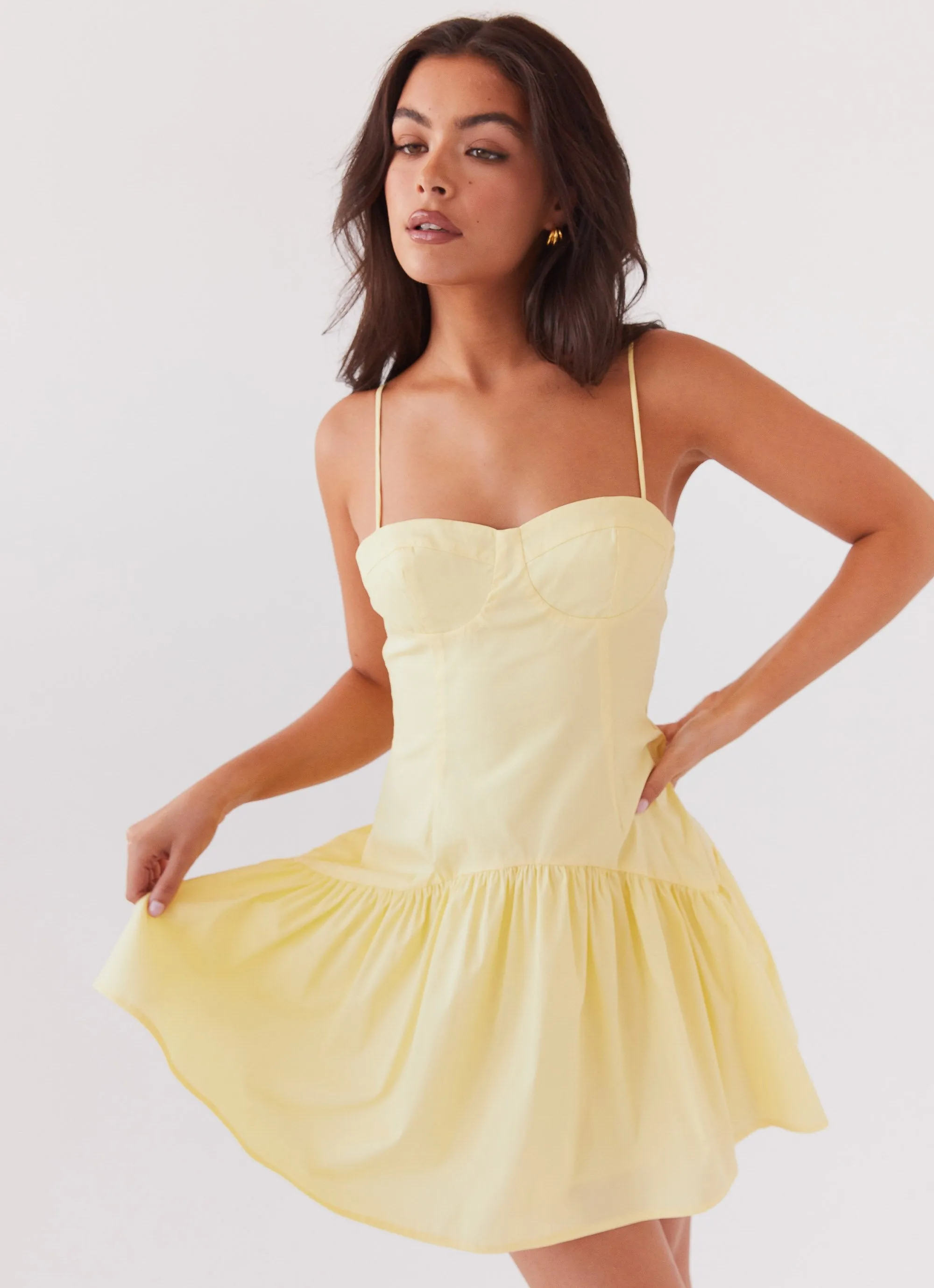 Endless Summer Mini Dress - Canary